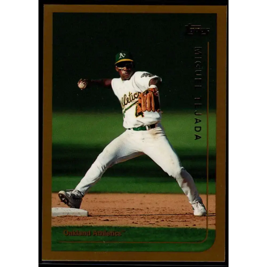 1999 Topps #352 Miguel Tejada NM-MT Oakland Athletics Baseball Card
