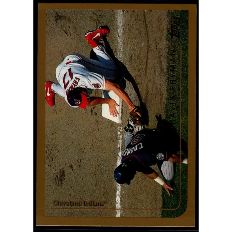 1999 Topps #353 Travis Fryman NM-MT Cleveland Indians Baseball Card - Baseball Card Single