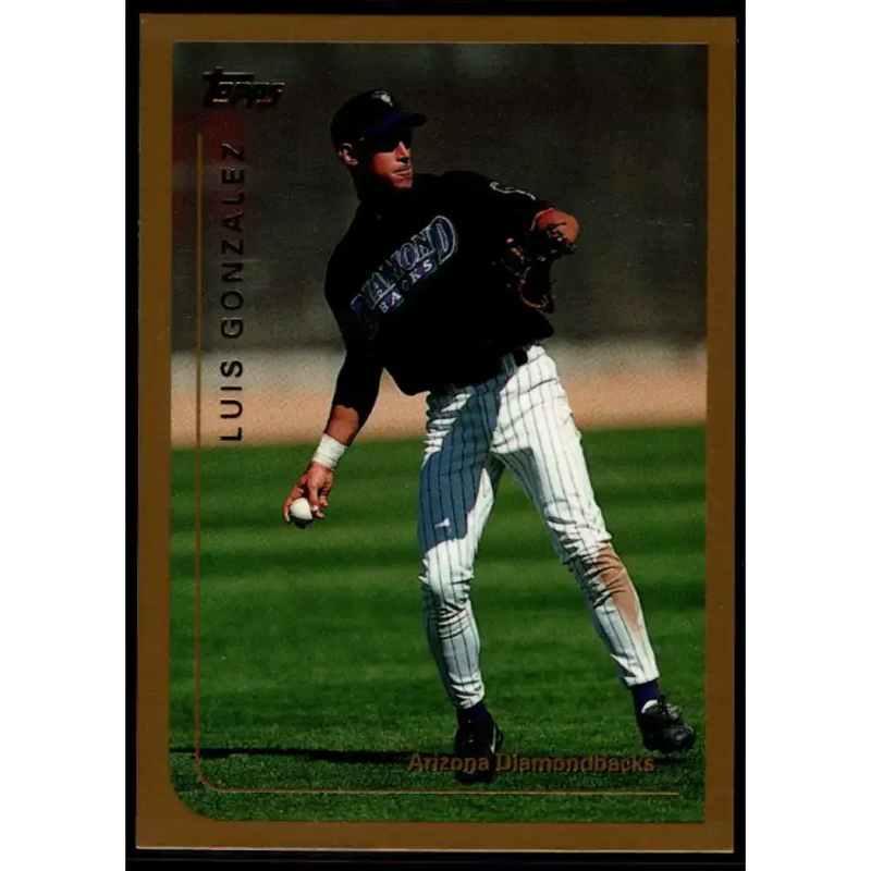 1999 Topps #361 Luis Gonzalez NM-MT Arizona Diamondbacks Baseball Card - Baseball Card Single