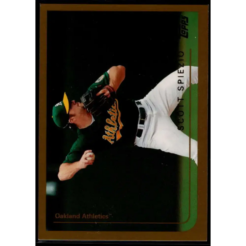 1999 Topps #362 Scott Spiezio NM-MT Oakland Athletics Baseball Card - Baseball Card Single