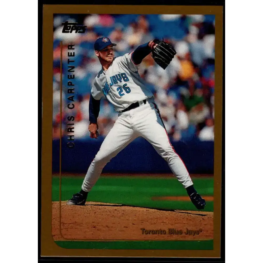 1999 Topps #363 Chris Carpenter NM-MT Toronto Blue Jays Baseball Card - Baseball Card Single