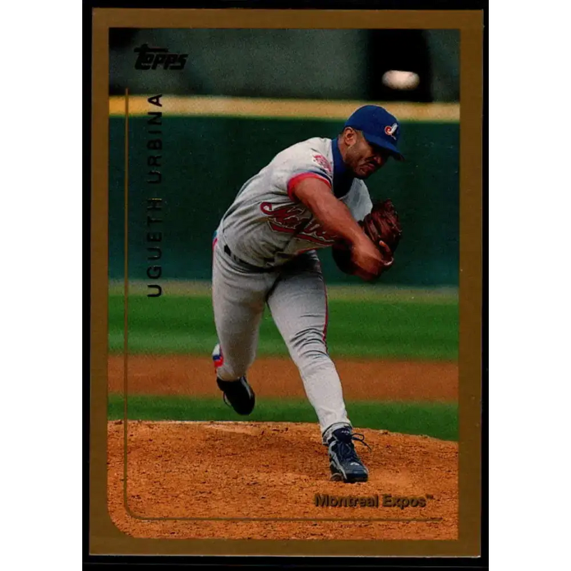 1999 Topps #366 Ugueth Urbina NM-MT Montreal Expos Baseball Card - Baseball Card Single