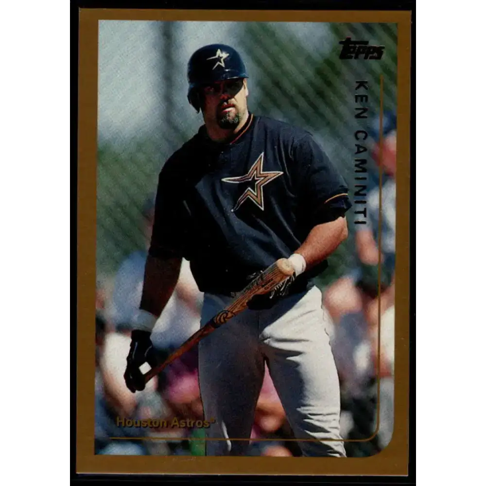 1999 Topps #375 Ken Caminiti NM-MT Houston Astros Baseball Card - Baseball Card Single