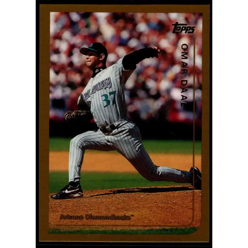 1999 Topps #384 Omar Daal NM-MT Arizona Diamondbacks Baseball Card - Baseball Card Single
