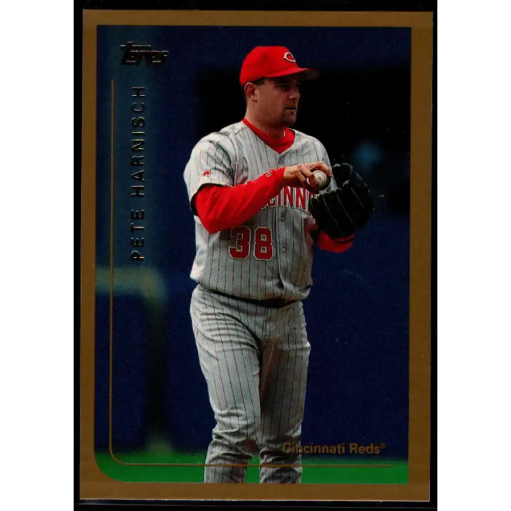 1999 Topps #388 Pete Harnisch NM-MT Cincinnati Reds Baseball Card - Baseball Card Single