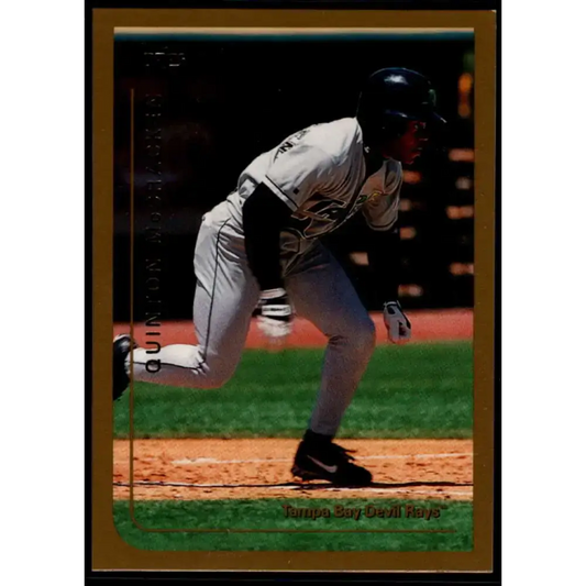 1999 Topps #39 Quinton McCracken NM-MT Tampa Bay Devil Rays Baseball Card - Baseball Card Single