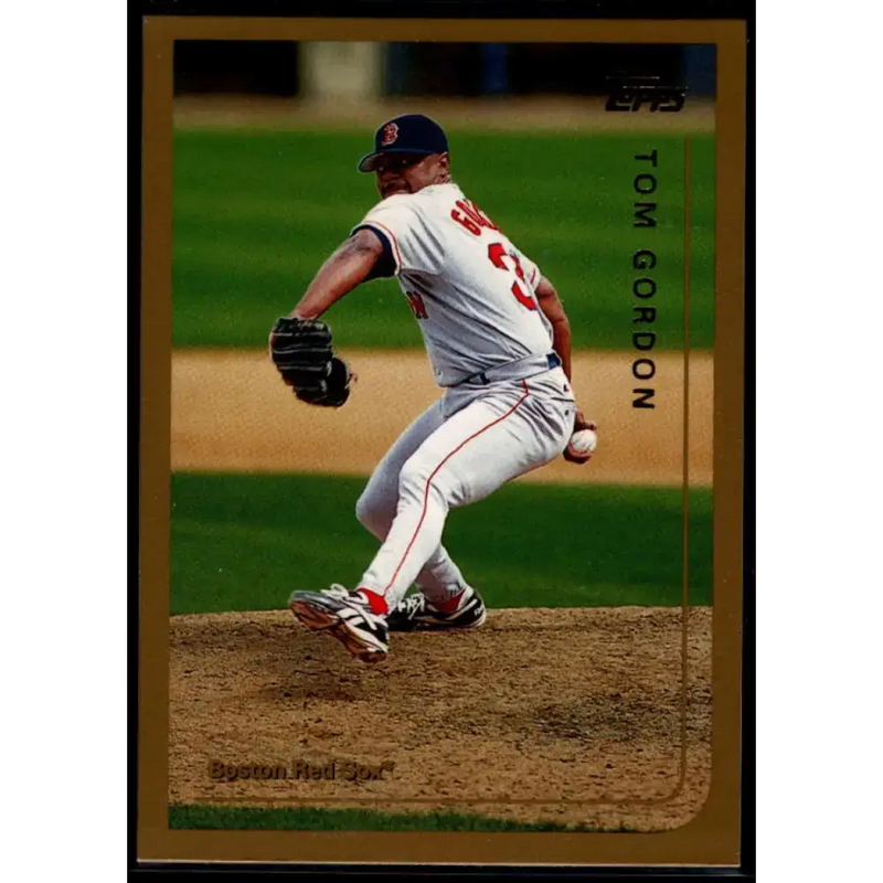 1999 Topps #390 Tom Gordon NM-MT Boston Red Sox Baseball Card - Baseball Card Single