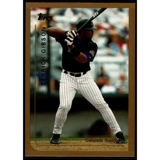 1999 Topps #392 Derrick Gibson NM-MT Colorado Rockies Baseball Card