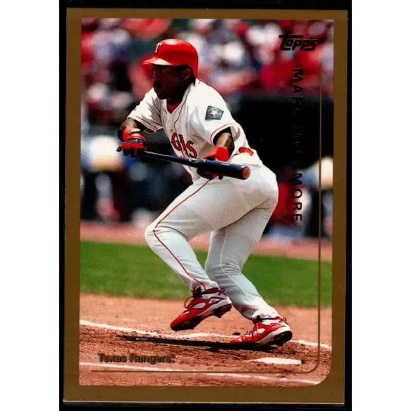 1999 Topps #396 Mark McLemore NM-MT Texas Rangers Baseball Card - Baseball Card Single