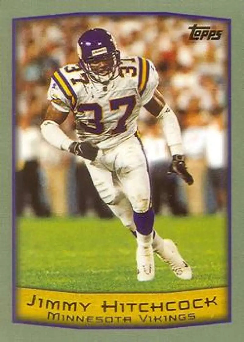 1999 Topps #4 Jimmy Hitchcock EX Excellent Minnesota Vikings Football Card - Football Card Single