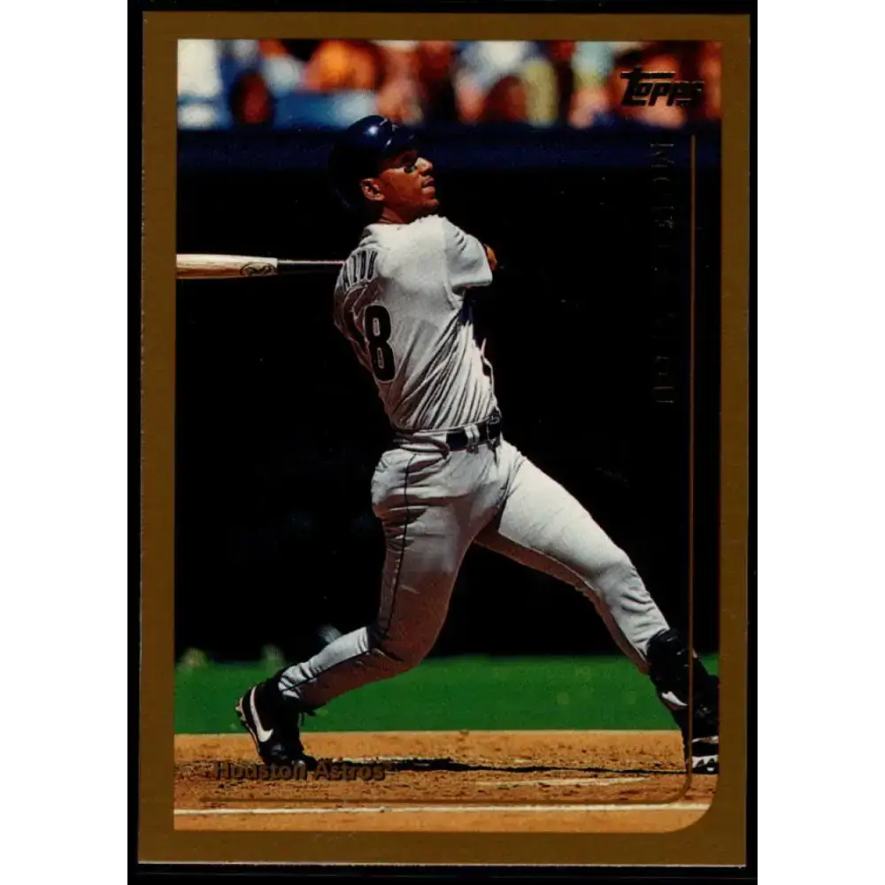 1999 Topps #400 Moises Alou NM-MT Houston Astros Baseball Card - Baseball Card Single