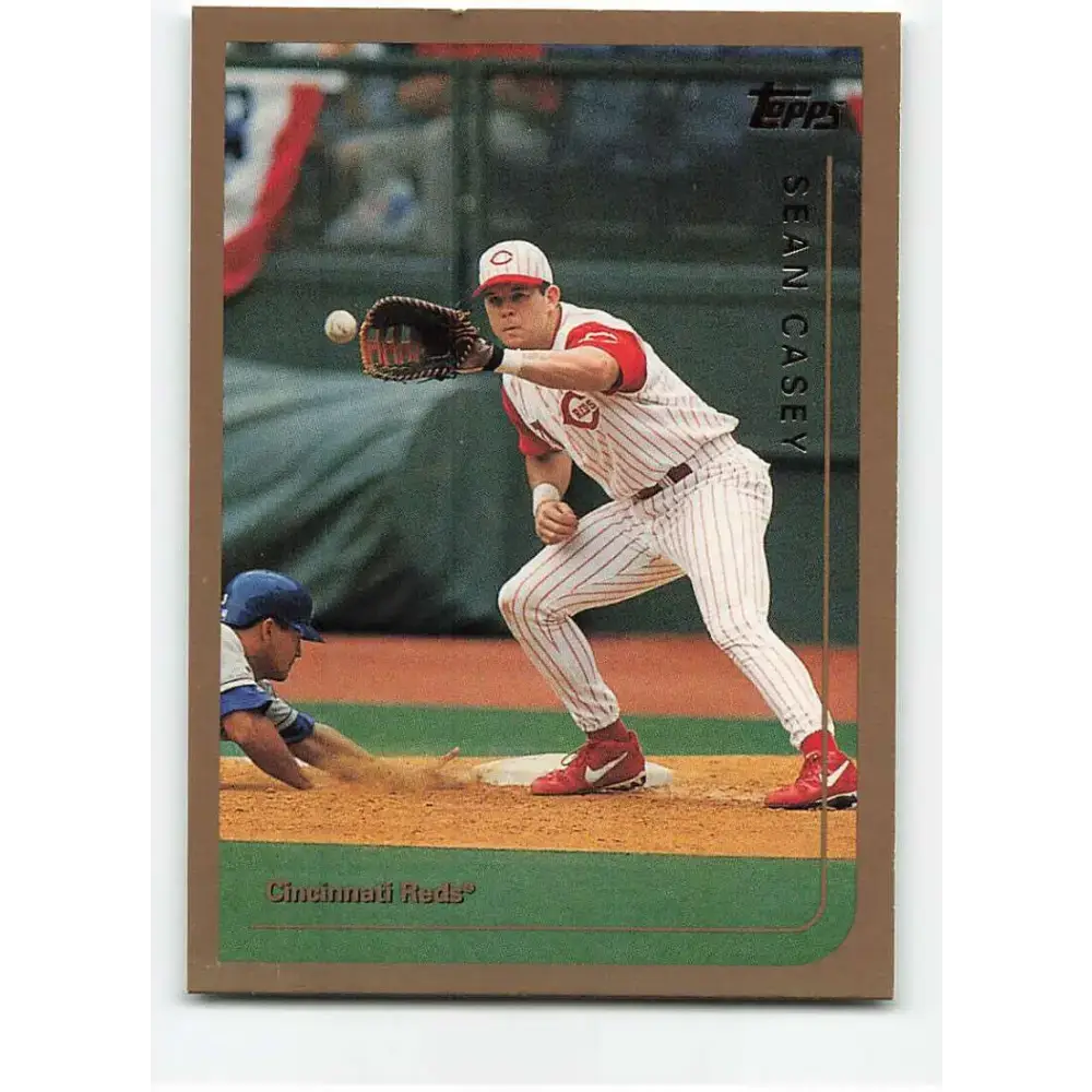 1999 Topps #402 Sean Casey NM-MT Cincinnati Reds Baseball Card - Baseball Card Single