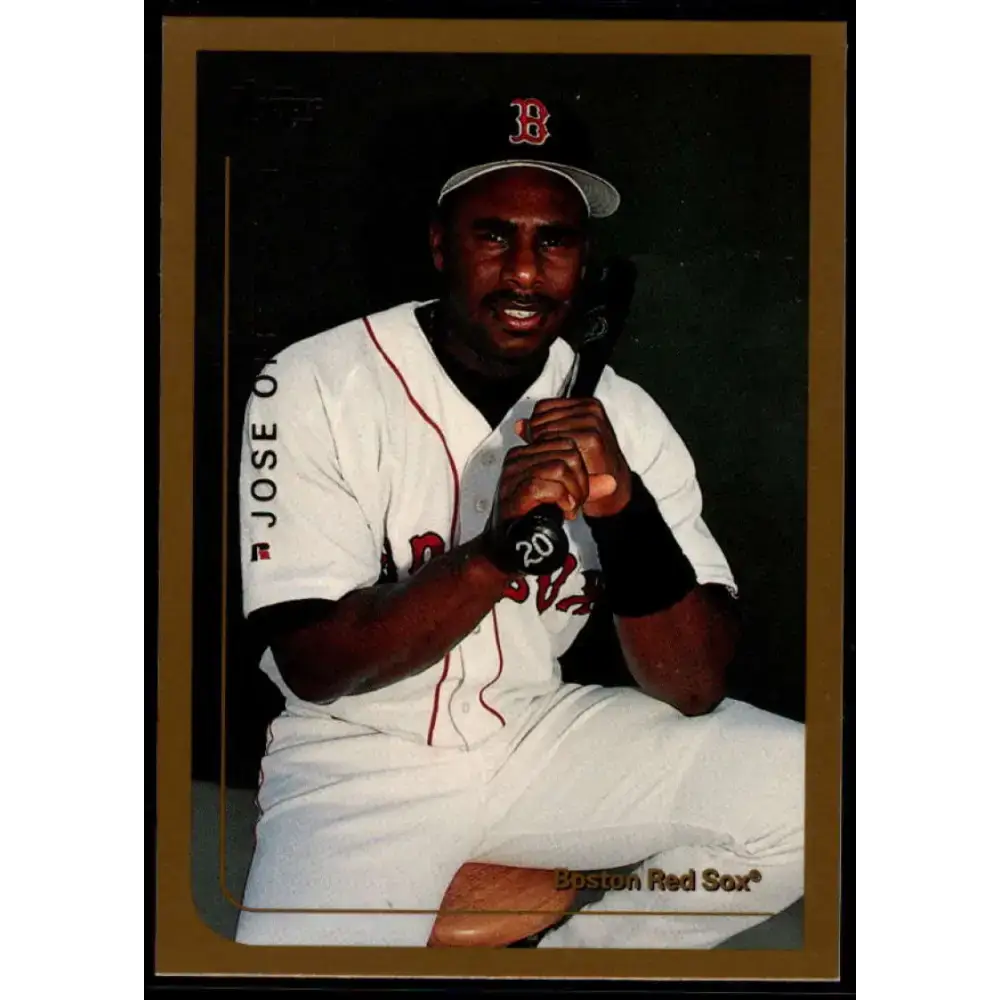 1999 Topps #403 Jose Offerman NM-MT Boston Red Sox Baseball Card - Baseball Card Single