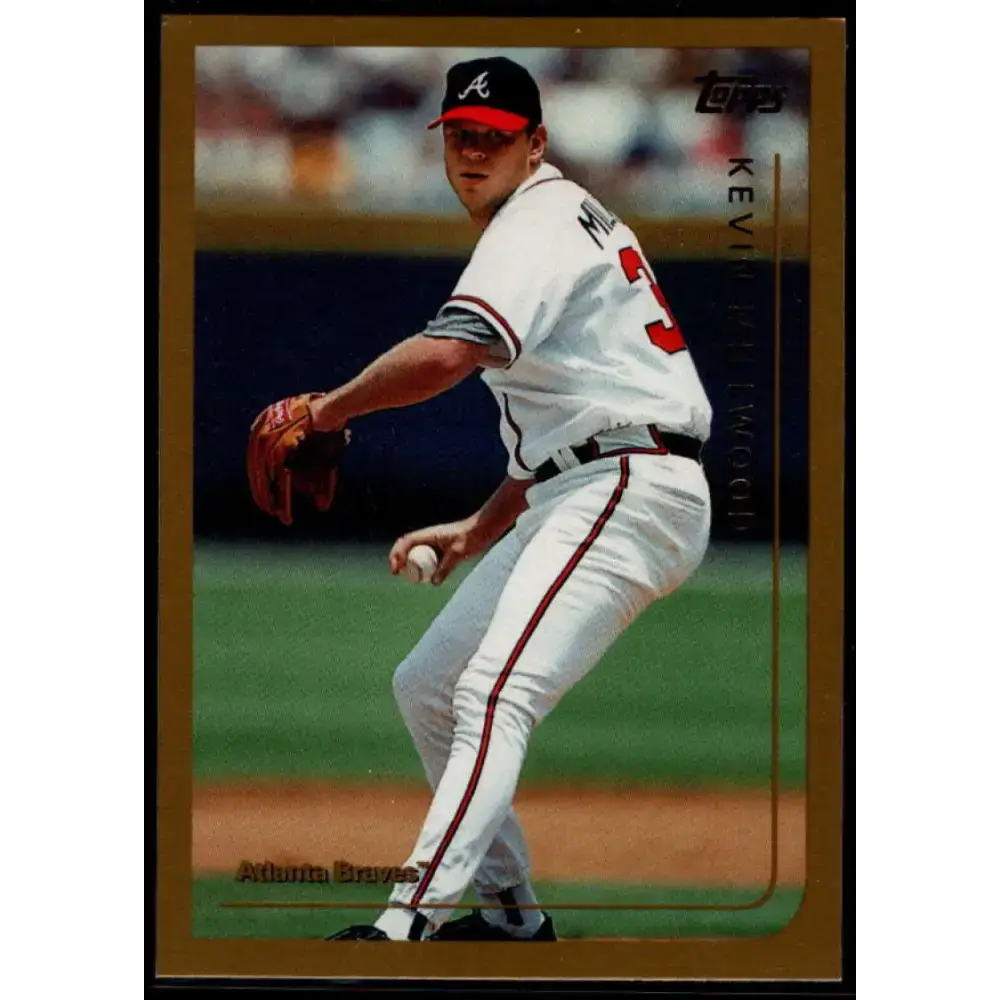 1999 Topps #405 Kevin Millwood NM-MT Atlanta Braves Baseball Card - Baseball Card Single