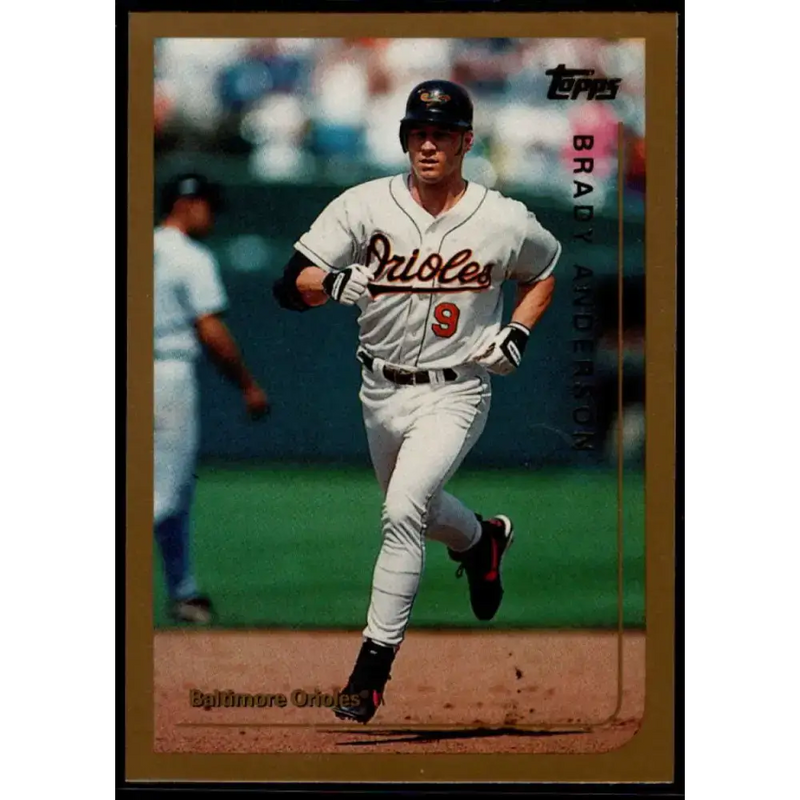 1999 Topps #41 Brady Anderson NM-MT Baltimore Orioles Baseball Card - Baseball Card Single