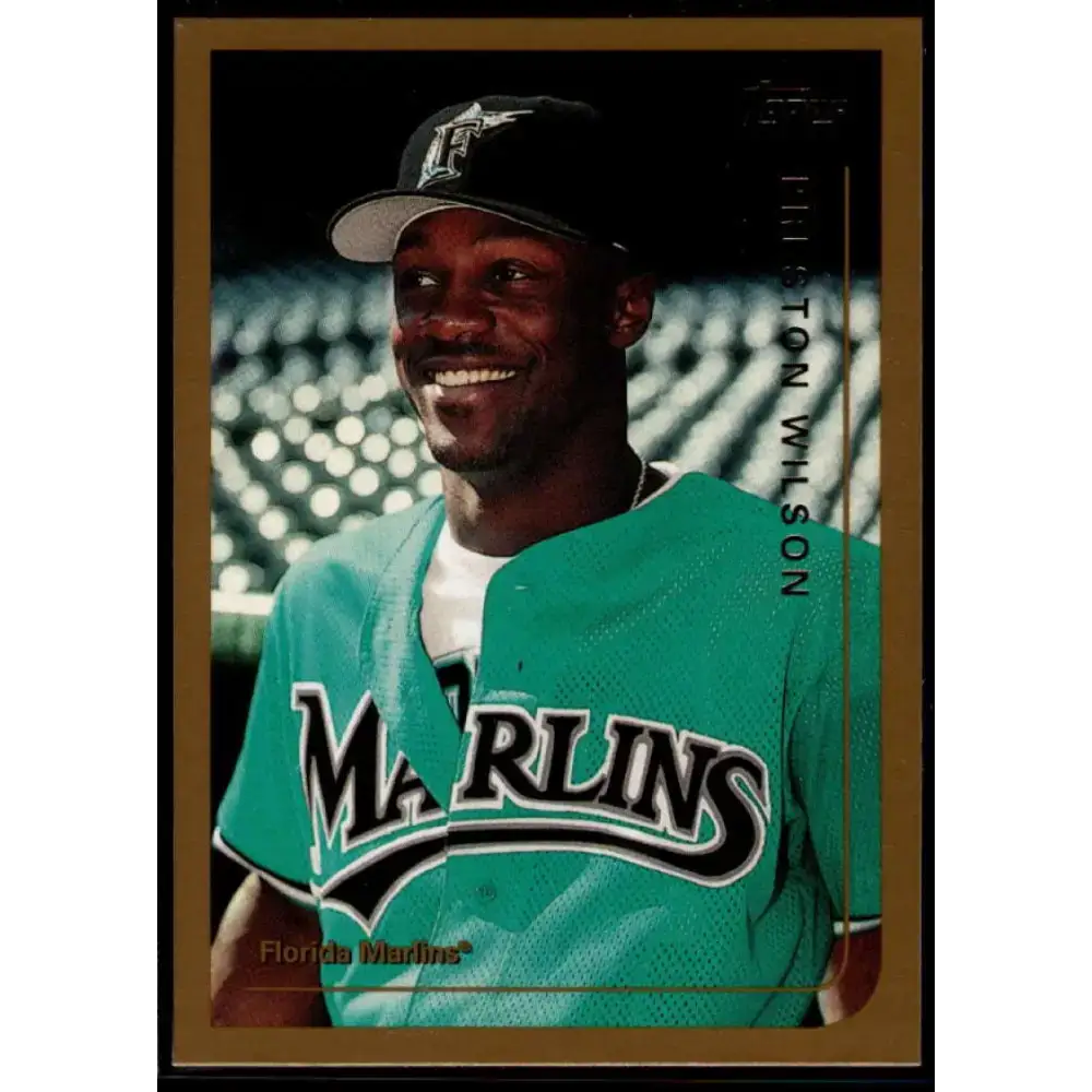 1999 Topps #411 Preston Wilson NM-MT Florida Marlins Baseball Card - Baseball Card Single