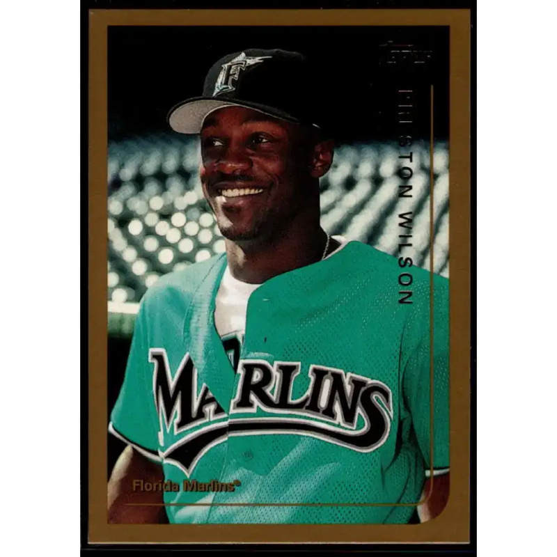 1999 Topps #411 Preston Wilson NM-MT Florida Marlins Baseball Card - Baseball Card Single