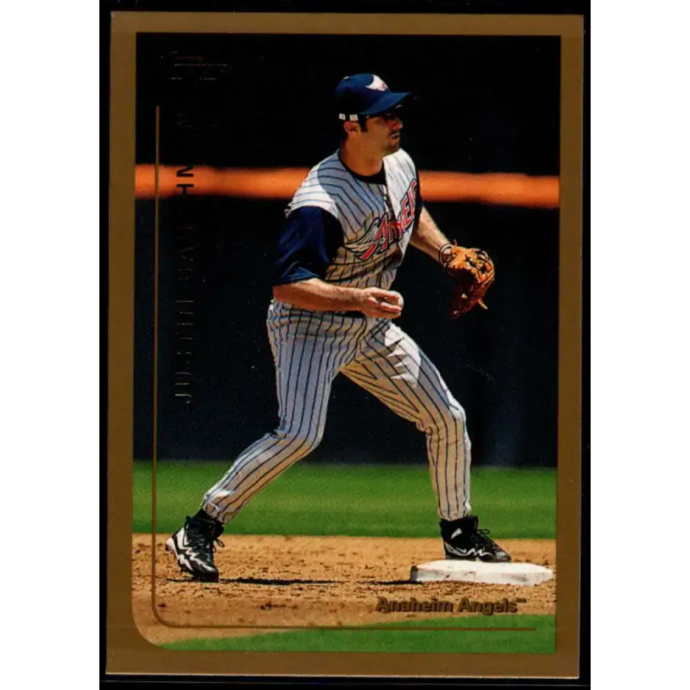 1999 Topps #414 Justin Baughman NM-MT Anaheim Angels Baseball Card - Baseball Card Single