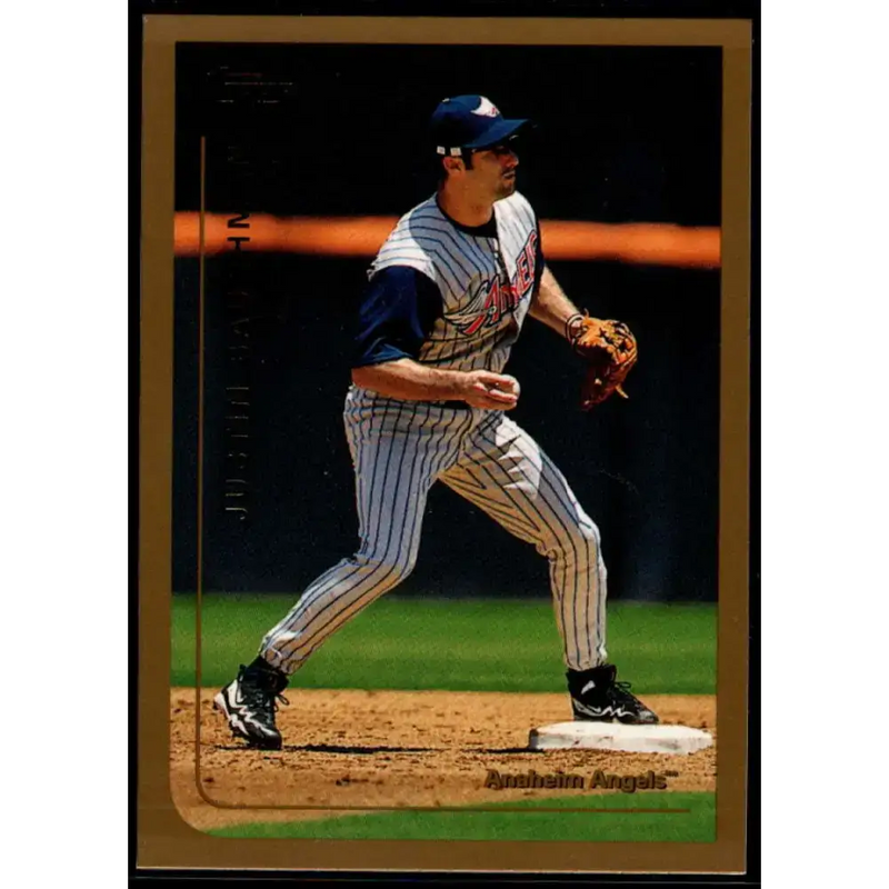 1999 Topps #414 Justin Baughman NM-MT Anaheim Angels Baseball Card - Baseball Card Single