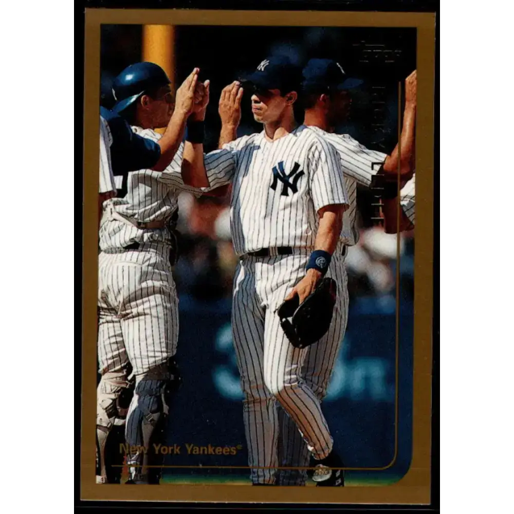 1999 Topps #421 Ricky Ledee NM-MT New York Yankees Baseball Card - Baseball Card Single