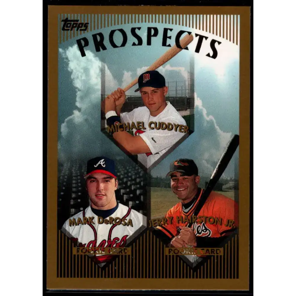 1999 Topps #426 Michael Cuddyer/Mark DeRosa/Jerry Hairston Jr. NM-MT Minnesota Twins/Atlanta Braves/Baltimore Orioles
