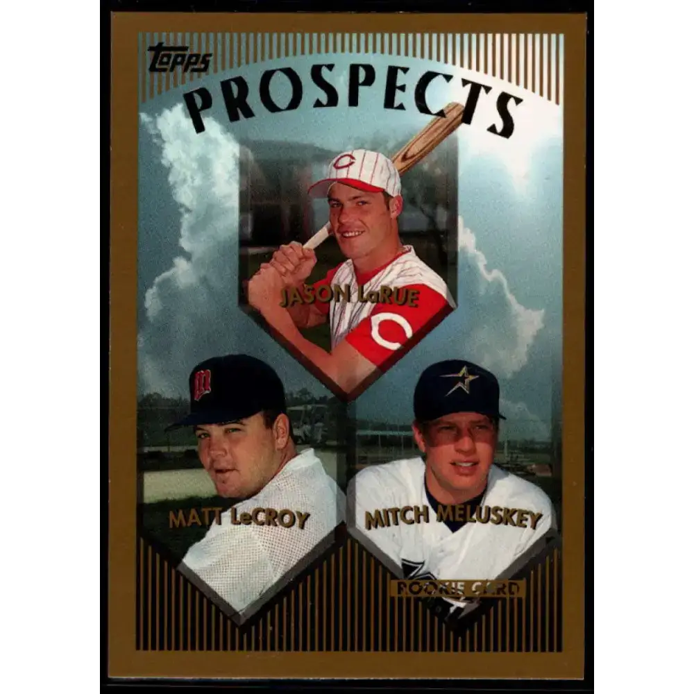 1999 Topps #431 Jason LaRue/Matt LeCroy/Mitch Meluskey NM-MT Cincinnati Reds/Minnesota Twins/Houston Astros Baseball