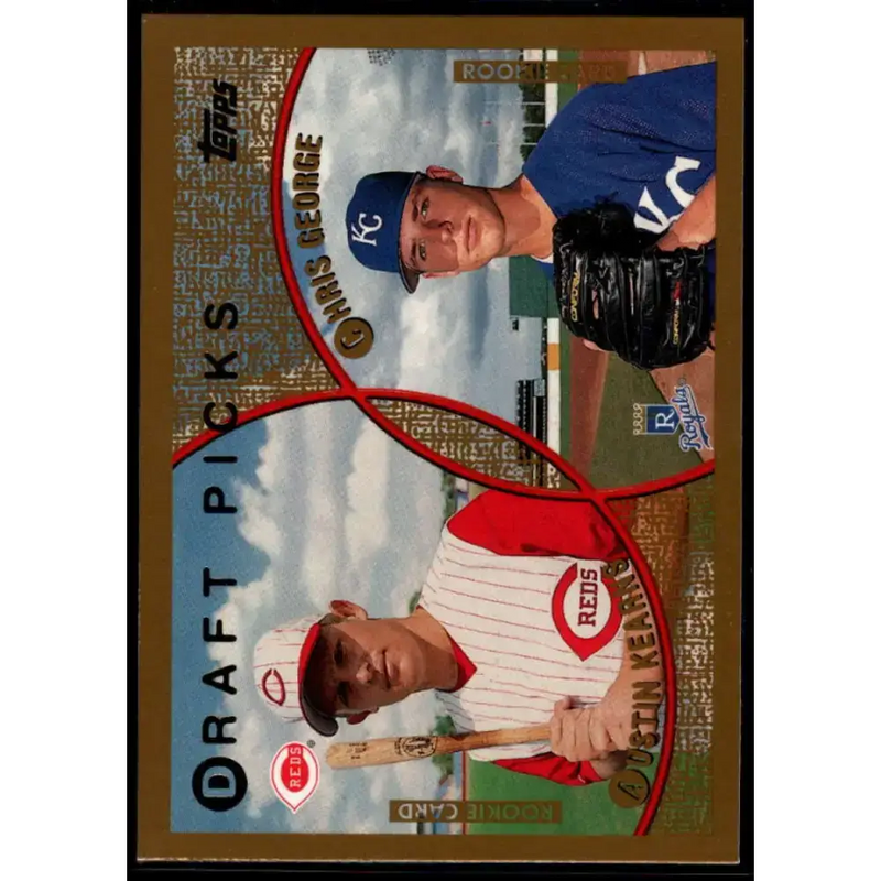 1999 Topps #439 Austin Kearns/Chris George NM-MT RC Rookie Cincinnati Reds/Kansas City Royals Baseball Card - Baseball