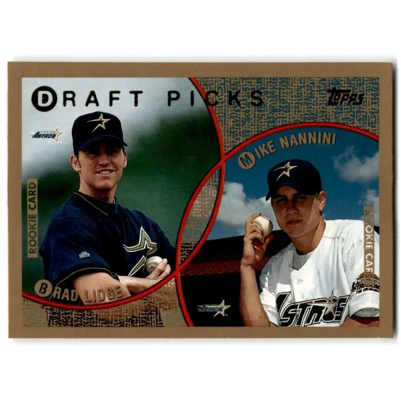 1999 Topps #441 Brad Lidge/Mike Nannini NM-MT RC Rookie Houston Astros Baseball Card - Baseball Card Single