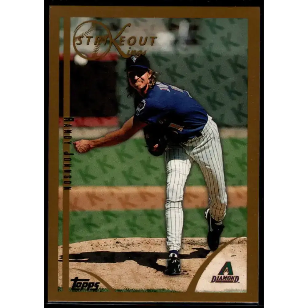 1999 Topps #448 Randy Johnson NM-MT Arizona Diamondbacks Baseball Card - Baseball Card Single