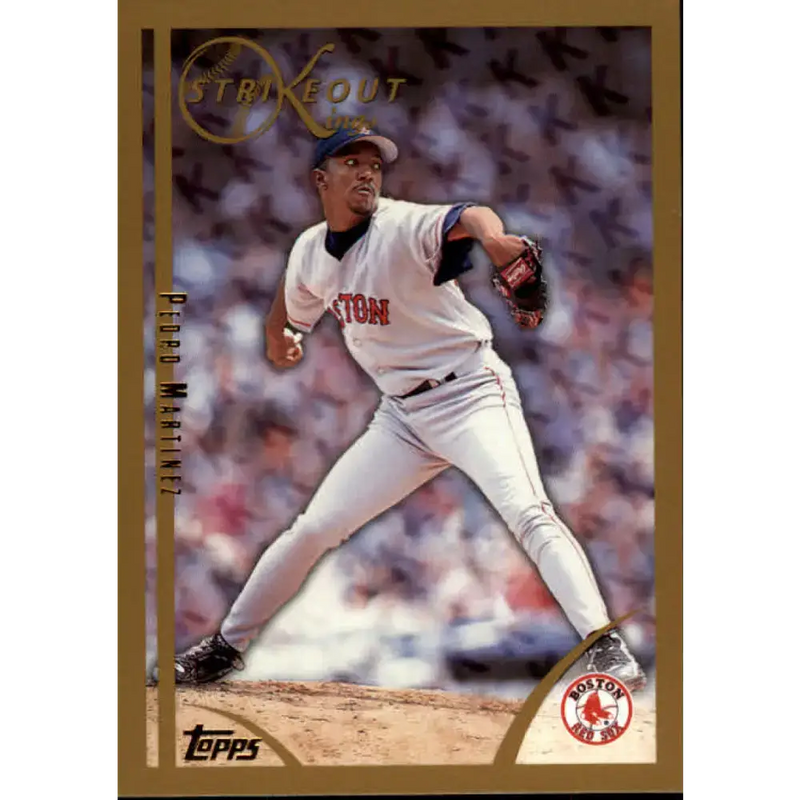 1999 Topps #449 Pedro Martinez NM-MT Boston Red Sox Baseball Card - Baseball Card Single