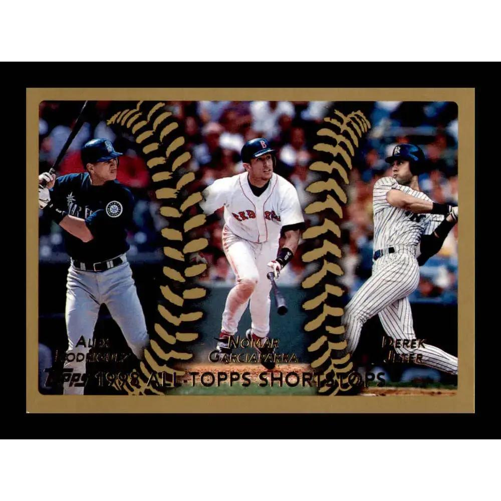 1999 Topps #452 Alex Rodriguez/Nomar Garciaparra/Derek Jeter NM-MT Seattle Mariners/Boston Red Sox/New York Yankees