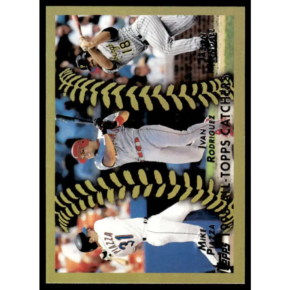1999 Topps #459 Piazza / Rodriguez / Kendall AT Mets / Rangers / Pirates Baseball Card - Baseball Card Single