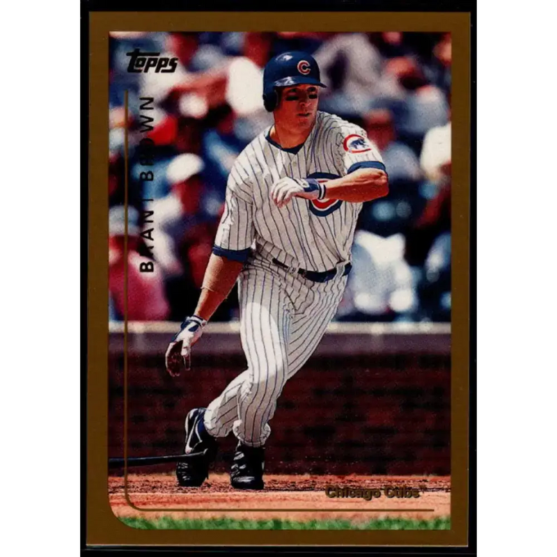 1999 Topps #47 Brant Brown NM-MT Chicago Cubs Baseball Card - Baseball Card Single