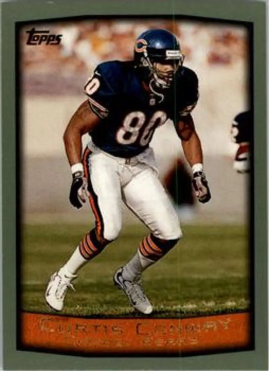 1999 Topps #49 Curtis Conway EX Excellent Chicago Bears Football Card - Football Card Single