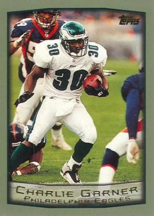 1999 Topps #5 Charlie Garner EX Excellent Philadelphia Eagles Football Card - Football Card Single