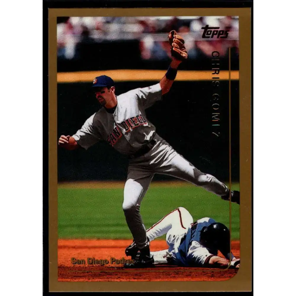 1999 Topps #54 Chris Gomez NM-MT San Diego Padres Baseball Card - Baseball Card Single