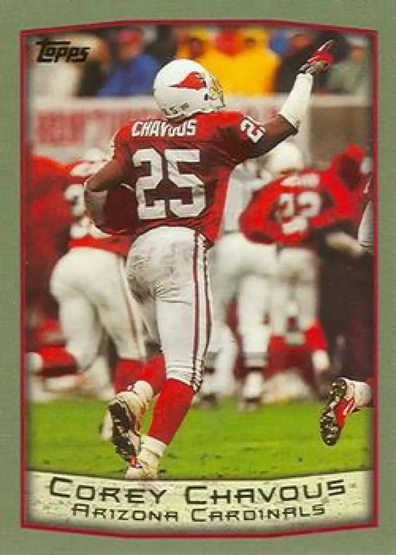 1999 Topps #55 Corey Chavous EX Excellent Arizona Cardinals Football Card - Football Card Single