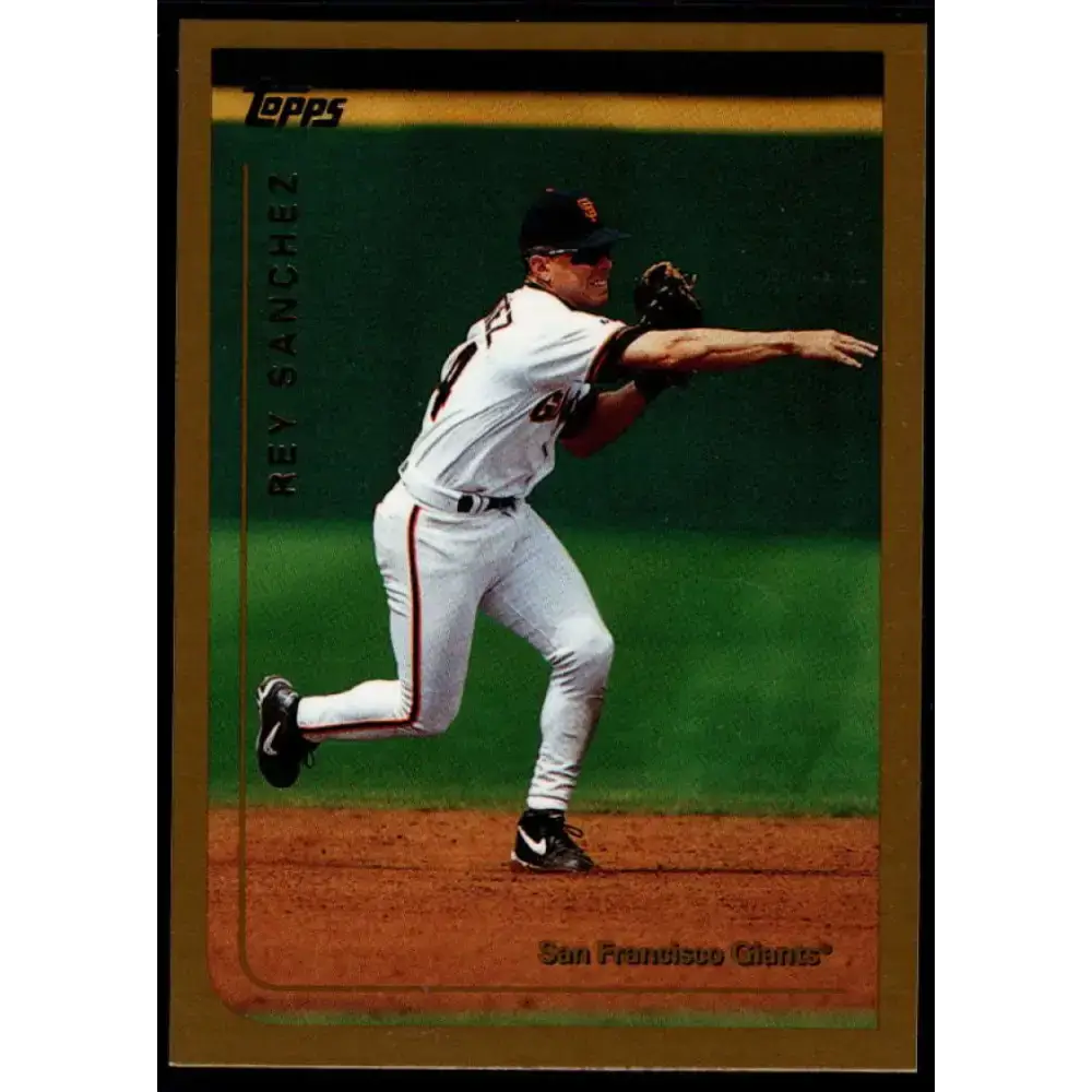 1999 Topps #57 Rey Sanchez NM-MT San Francisco Giants Baseball Card - Baseball Card Single