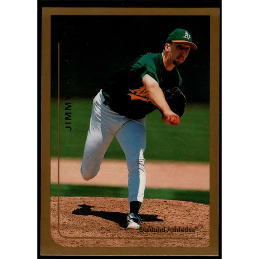 1999 Topps #59 Jimmy Haynes NM-MT Oakland Athletics Baseball Card