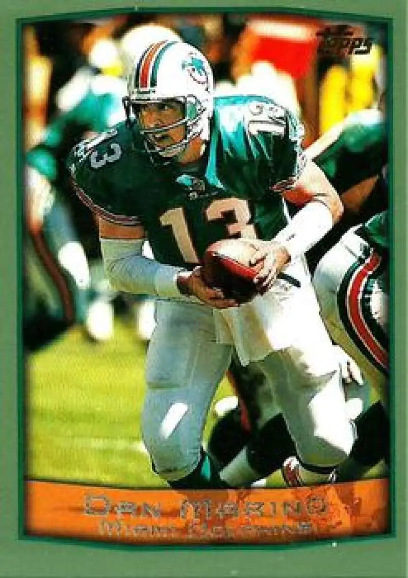 1999 Topps #60 Dan Marino EX Excellent Miami Dolphins Football Card - Football Card Single