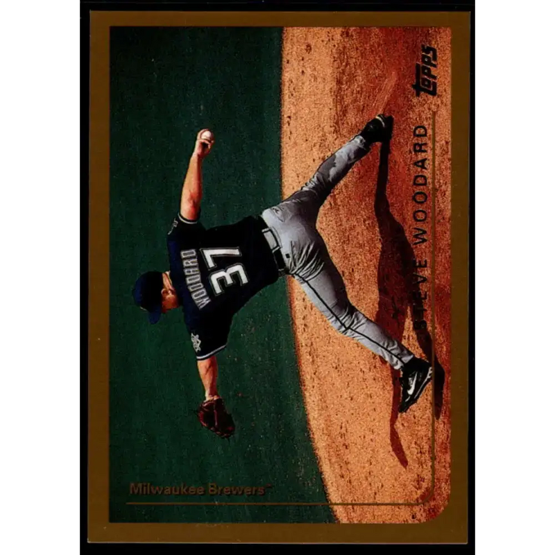1999 Topps #60 Steve Woodard NM-MT Milwaukee Brewers Baseball Card - Baseball Card Single