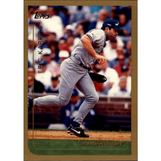 1999 Topps #63 Eric Karros NM-MT Los Angeles Dodgers Baseball Card