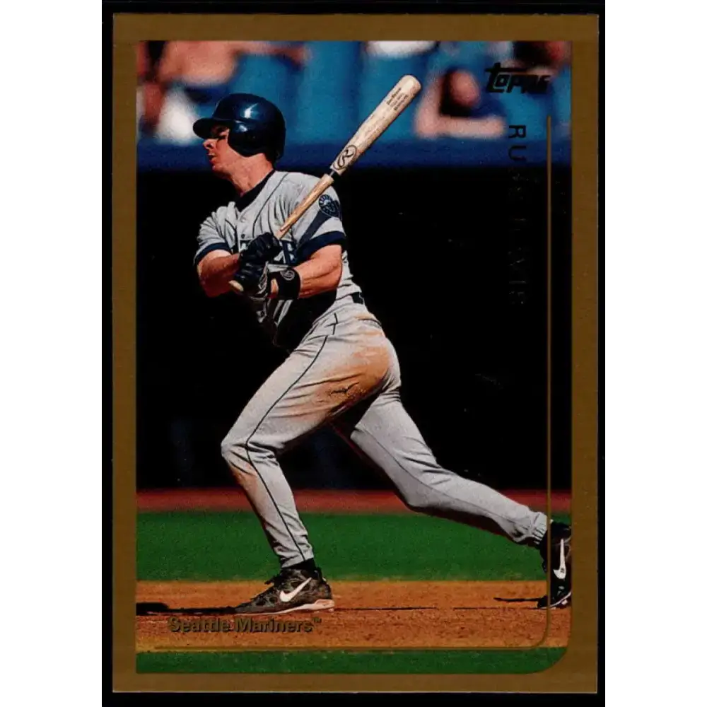 1999 Topps #64 Russ Davis NM-MT Seattle Mariners Baseball Card - Baseball Card Single