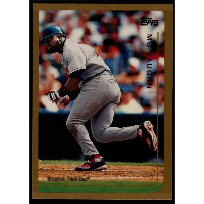 1999 Topps #65 Mo Vaughn NM-MT Boston Red Sox Baseball Card - Baseball Card Single