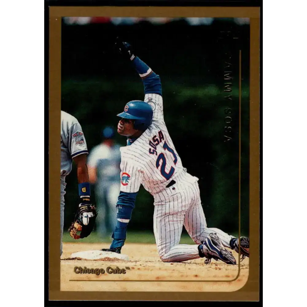 1999 Topps #66 Sammy Sosa NM-MT Chicago Cubs Baseball Card - Baseball Card Single