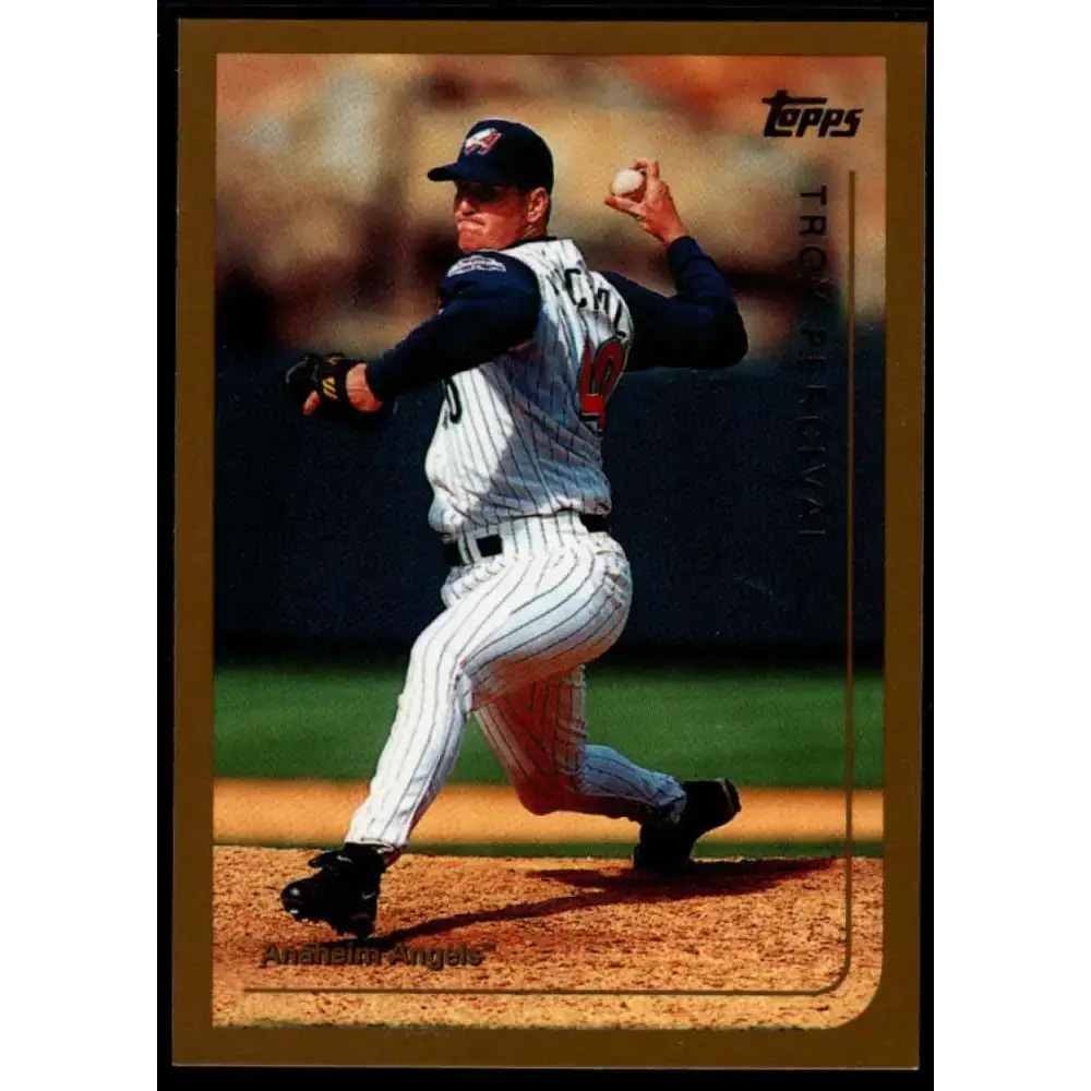 1999 Topps #67 Troy Percival NM-MT Anaheim Angels Baseball Card - Baseball Card Single