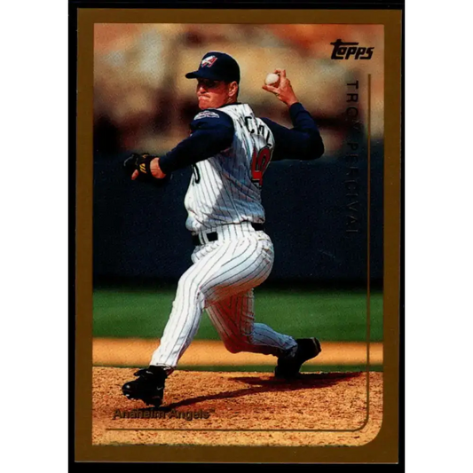 1999 Topps #67 Troy Percival NM-MT Anaheim Angels Baseball Card - Baseball Card Single