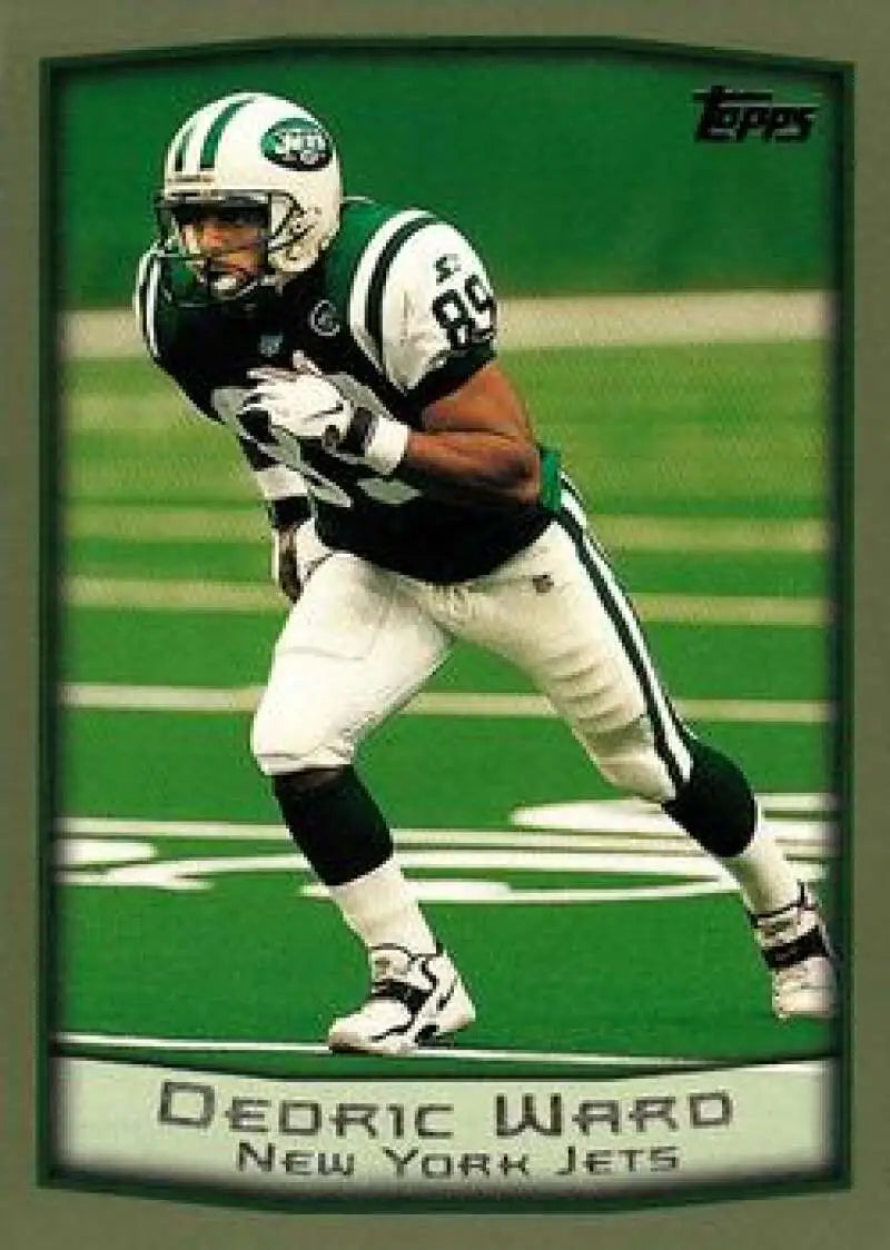 1999 Topps #69 Dedric Ward EX Excellent New York Jets Football Card - Football Card Single