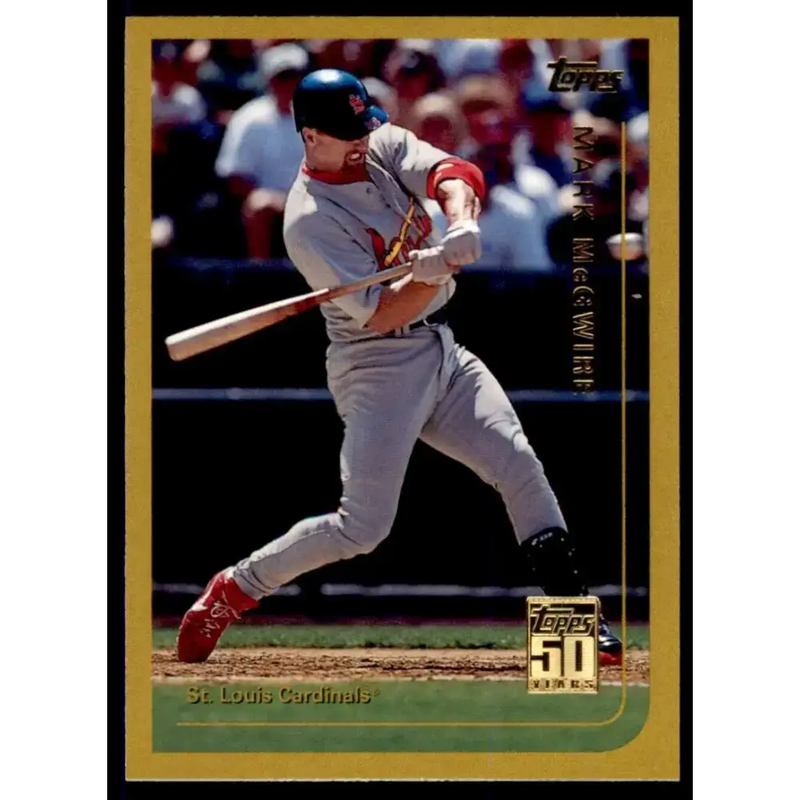 1999 Topps #70 Mark McGwire NM-MT St. Louis Cardinals Baseball Card - Baseball Card Single