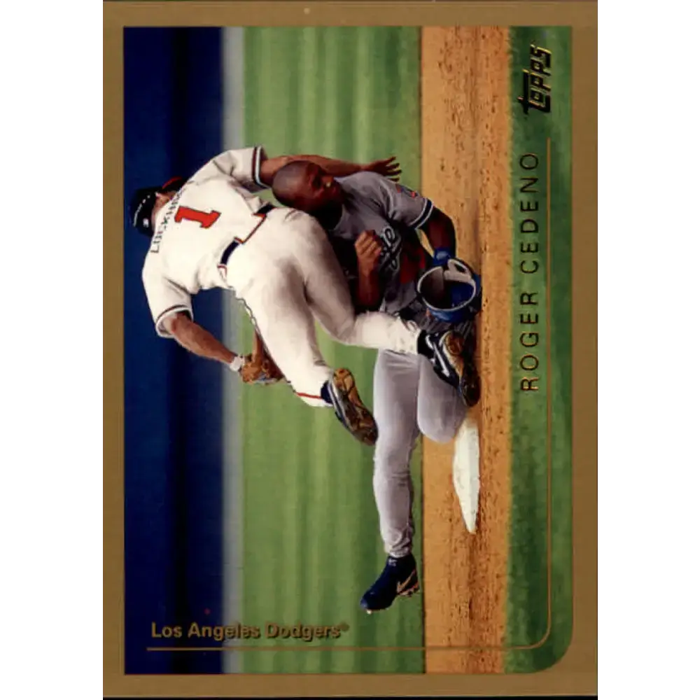 1999 Topps #71 Roger Cedeno NM-MT Los Angeles Dodgers Baseball Card - Baseball Card Single